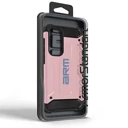 Чехол для Samsung Galaxy S24 FE 5G (SM-S721), Panzer, розовый, противоударный, бронированный, милитари, панель-накладка, защита всего корпуса, защита дисплея и камеры, термополиуретан (TPU) + поликарбонат (PC), ArmorStandart (ARM76923) - мініатюра 7