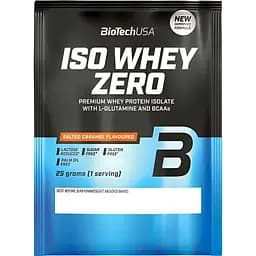 Протеин BiotechUSA IsoWhey Zero Lactose Free Salted caramel 25 г