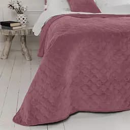 Покрывало ТЕП Velour ромб круглый 240х180 см Mesa rose (4-00516_22725)