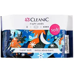 Гигиенические прокладки Cleanic Soft Night 8 шт.