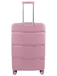 Валіза велика Milano bag 0307 поліпропілен Рожевий - мініатюра 3