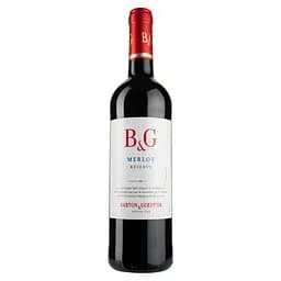 Вино Barton&Guestier Merlot Reserve, красное, сухое, 13%, 0,75 л