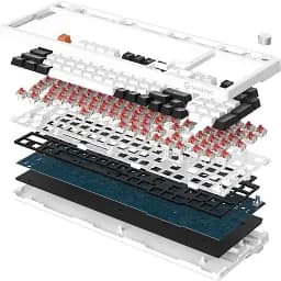 Клавіатура GamePro MK170W Red Switch White [121469] - мініатюра 15