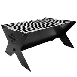 Мангал Mazhur с решеткой 23х45х30 см (mz715501)