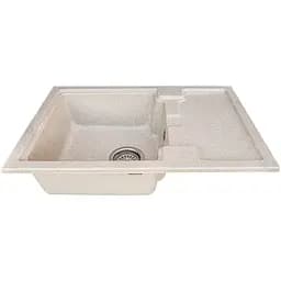 Мийка кухонна Valetti 78N гранітна 620х425 мм бежева