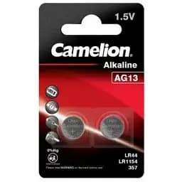 Батарейка Camelion AG13/LR44 Alkaline х 2 Camelion (AG13-BP2)