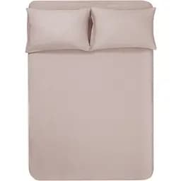 Простирадло на резинці з наволочками Penelope Celine stone, 200х200 см+50х70 см (2), рожевий (svt-2000022320771)