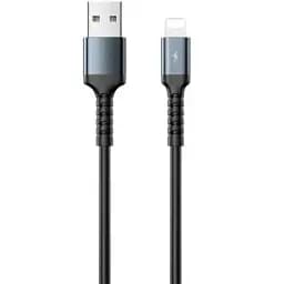 Кабель Remax RC-C008 AL USB A - Lightning Kayla черный