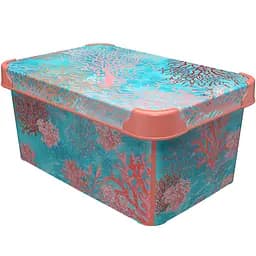 Контейнер для зберігання Qutu Style Box Coral 5 л (STYLE BOX с/к CORAL 5л.)