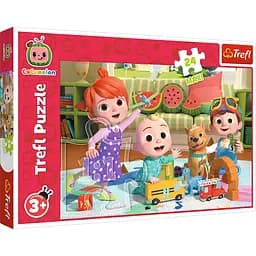 Пазлы Trefl Maxi Кокомелон Готовы к приключениям 24 элемента
