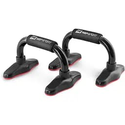 Упоры для отжиманий металлические Hop-Sport HS-M020PU черно-красные