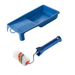 Валик "Елітаколор" 70х15 мм з ручкою та ванночка Polax (770-180)