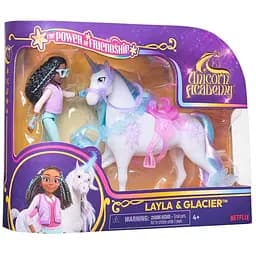 Набір з ляльки та єдинорога Unicorn Academy Лейла та Крижинка (SM23203/6072675) - мініатюра 2