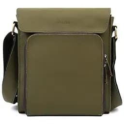 Чоловіча шкіряна сумка через плече TARWA 26х22х6 см sum0028329