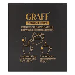 Чай пуер Graff Gold Puer з ароматом мандарина 30 г (20 шт. х 1.5 г) - мініатюра 5