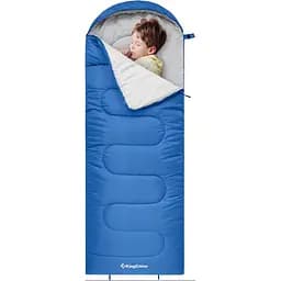 Спальний мішок туристичний Oasis 250 KingCamp KS3221_BLUE_L - мініатюра 2