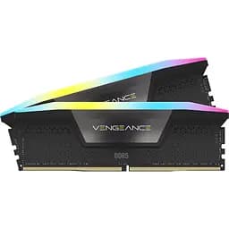 Модуль памяти DDR5 Corsair Vengeance RGB 2x48GB 7200MHz Black (CMH96GX5M2B7200C40) [154311]