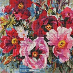 Алмазная мозаика Ideyka Весенняя красота AMO7540 40х40 см