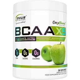 Амінокислота Genius Nutrition BCAA-X5 Зелене яблуко 360 г