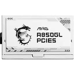 Блок живлення MSI 850W (MAG A850GL PCIE5 WHITE) - мініатюра 5