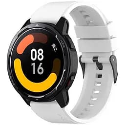 Ремінець GT для Garmin Forerunner Vivo Active 3 Venu Venu Sq Venu Sq 2 Venu 2 Plus Vivo Move - білий ширина кріплення 20мм силікон Watchbands (W27-9WB23969021)