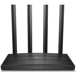 Роутер TP-LINK Archer C80 Black, Wi-Fi 802.11a/b/g/n/ac, до 1900 Mb/s, 2.4/5GHz, 4x100/1000 Mb/s, RJ45 100/1000Mb/s (Gb), 4 внешние