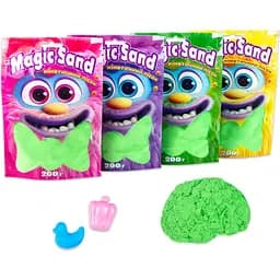 Кінетичний пісок Strateg Magic sand зелений 200 г (39401-2) - мініатюра 2