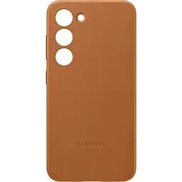 Чохол Samsung Leather Case для Samsung Galaxy S23 Camel (EF-VS911LAEGRU) [90797]
