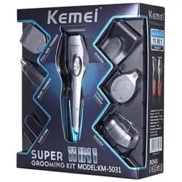 Машинка для стрижки Kemei KM-5031 бездротова 11 в 1 (MER-13405_599) - мініатюра 5