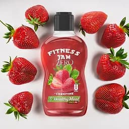 Фітнес джем Power Pro Fitness Jam Zero Sugar Free, 200 грам з карнитином - Полуниця