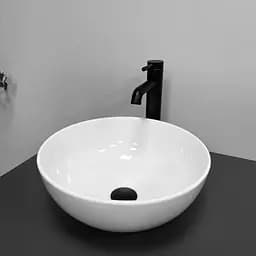 Умивальник VBI Amalfi white glossy накладний VBI-013402, Білий