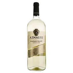 Вино Aznauri Alazani Valley, біле, напівсолодке, 9-13%, 1,5 л (813569)