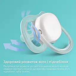 Пустушка з контейнером Philips Avent Ultra Air нейтральна 6-18 мес. 1 шт. (SCF086/76) - мініатюра 5