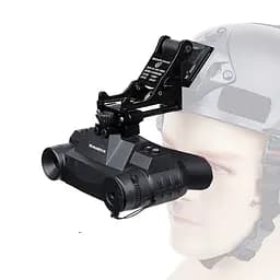 Повний комплект окуляри нічного бачення ПНБ з невидимою підсвіткою 940nm Ziyouhu G1 + кріплення на шолом (100937-989)