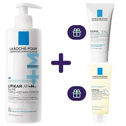 Бальзам для тіла La Roche-Posay Lipikar AP+M 400 мл + набір засобів для тіла