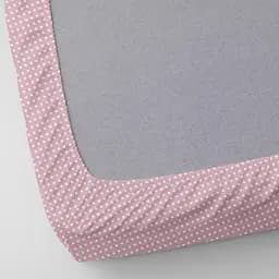 Набір простирадл на резинці Cosas DOTS CS1 60х120х12 см (SetSheet_Beige_DotsRose_120x60) - мініатюра 8