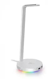 Підставка для навушників Razer Base Station V2 Chroma RGB Mercury (RC21-01510300-R3M1)