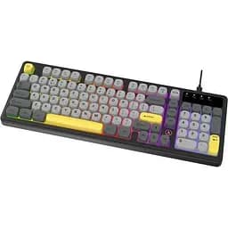 Клавіатура Ajazz AF98 USB UA Black/Grey/Yellow (AF98-BGY) - мініатюра 3