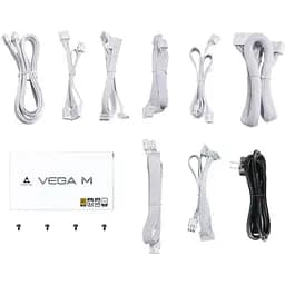 БЖ 1000W Chieftec VEGA M PPG-1000-CW ATX 3.1 135mm, 80+ Gold, Fully modular, WHITE, Retail (PPG-1000-CW)