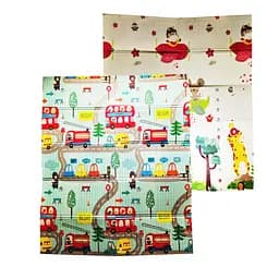 Термоковрик двухсторонний Транспорт K6603-1, 180х200 см