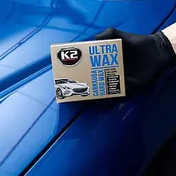 Паста-віск для полірування кузова K2 Ultra Wax з губкою 250 г (K073) - мініатюра 6