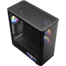Корпус Modecom VOLCANO AQ400 ARGB MIDI SIDE LCD 6,2”, 4x120 мм fans BLACK без БЖ ATX (MC-A-AQ400-4FA-B) - мініатюра 6