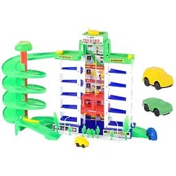 Гараж TK Group TK 922 с 4 машинками и аксессуарами в коробке