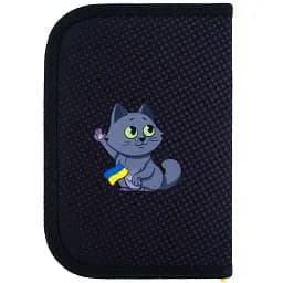 Пенал жорсткий Kite Patron 20x14x3.7 см чорний (PN23-621-2)