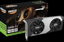 Відеокарта GeForce RTX 5070 12GB Inno3D Twin X2 (N50702-12D7-195064N)