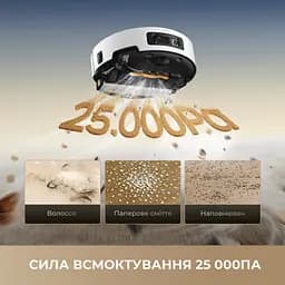 Робот-пилосос миючий Dreame Aqua 10 Ultra Track Complete Black - мініатюра 5