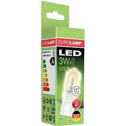 Світлодіодна лампа Eurolamp LED, G9, 3W, 4000K (LED-G9-0340(220))