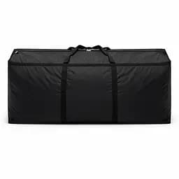 Нейлоновая сумка объемом 180 л. для хранения искусственной елки 120*50*30 см (черный)