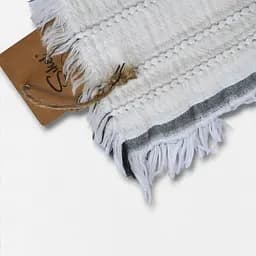 Муслінове покривало Sikel Izgi White 210х240 см pbe0051312 - мініатюра 4
