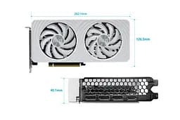 Відеокарта GF RTX 5060 Ti 8GB GDDR7 White OC Palit (NE7506TU19P1-GB2062M) - мініатюра 2